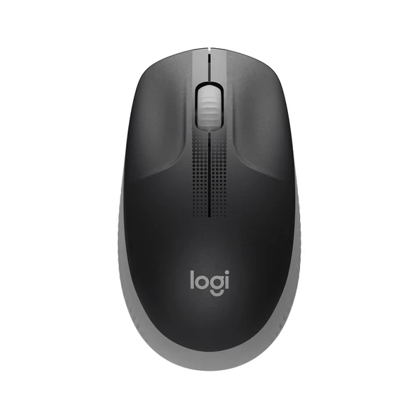 LOGITECH M190 Kozak Charcoal Kablosuz 1000dpi (Büyük Boy) Optic Siyah/Gri Mouse 910-005905