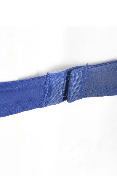 Lacivert Fiori Destekli Sütyen - Resim 2