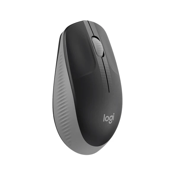 LOGITECH M190 Kozak Charcoal Kablosuz 1000dpi (Büyük Boy) Optic Siyah/Gri Mouse 910-005905 - 2