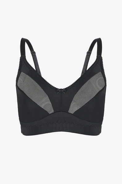 Siyah Rosa Minimizer Toparlayıcı Sütyen ürün görseli 1