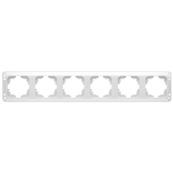 Viko Kardelen Altılı Yatay Çerçeve (Beyaz) - Kordonsuz ürün görseli 1