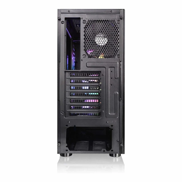 Thermaltake View 23 TG USB 3.2 ARGB ATX Mid Tower Siyah Kasa - Resim 6