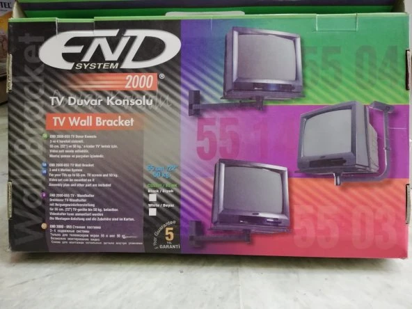 End 2000 TV Duvar Konsolu 55cm./22"/50kg. ürün görseli 1