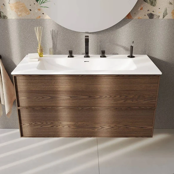 Vitra Suit Lavabo Bataryası Siyah - 2