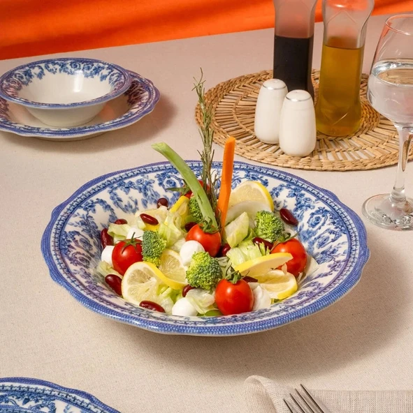 Fecra Majestic Blue Bowl Kase 25 Cm - 3