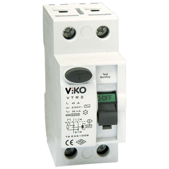 Viko 2x40 Amper Kaçak Akım Rölesi 30mA