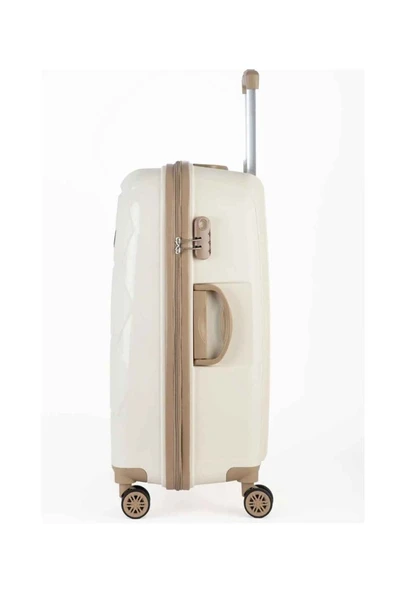 Pause 770-26 Polipropilen Dayanıklı 4 Teker Orta Boy Valiz - 8