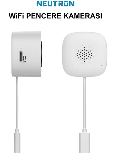 Neutron NTL-IP15GS-3MP 3mp Full-Color Wifi Pencere Kamerası Kablosuz Karavan Kamerası Manyetik Ve Yapışkanlı Pencere Kamerası - Resim 6