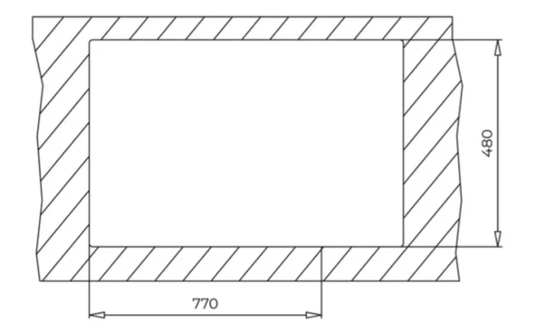 TEKA FORSQUARE 790 TEZGAH ÜSTÜ STONE GRİ GRANİT EVYE - Resim 4