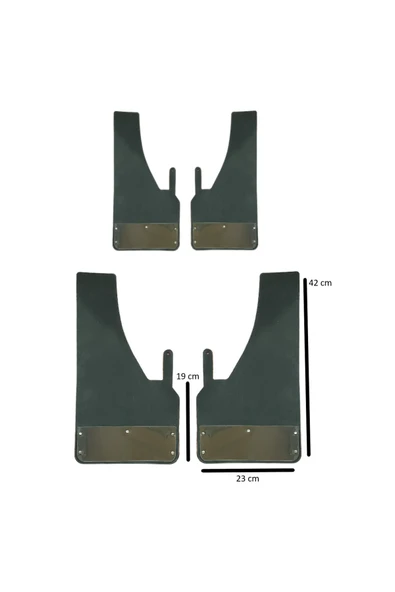 MKM Citroen Berlingo 4'lü Krom Paçalık Çamurluk Tozluk ürün görseli