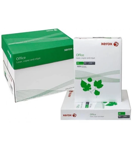 Xerox Office A4 Fotokopi Kağıdı 80gr 5 Paket (2500 Yaprak) (1 Koli) ürün görseli 1
