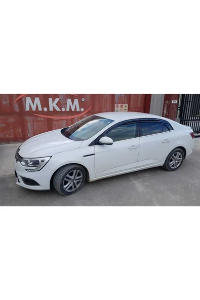 MKM Renault Megane 4 Sedan 4'lü Mugen Cam Rüzgarlığı 2017 Ve Üzeri ürün görseli 1