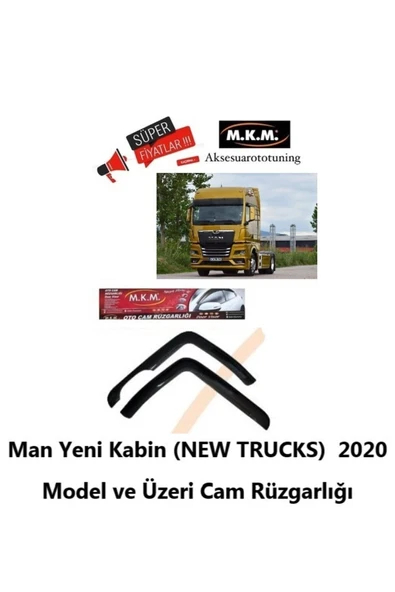 MKM Man Tga-tgx-tgs 2022 Model Ve Üzeri Mugen Cam Rüzgarlığı ürün görseli