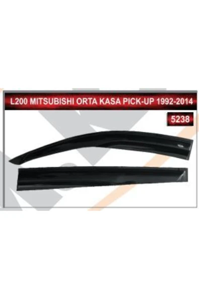 MKM Mitsubishi L200 Pıck-up Mugen Cam Rüzgarlığı 2004-2014 - Resim 2