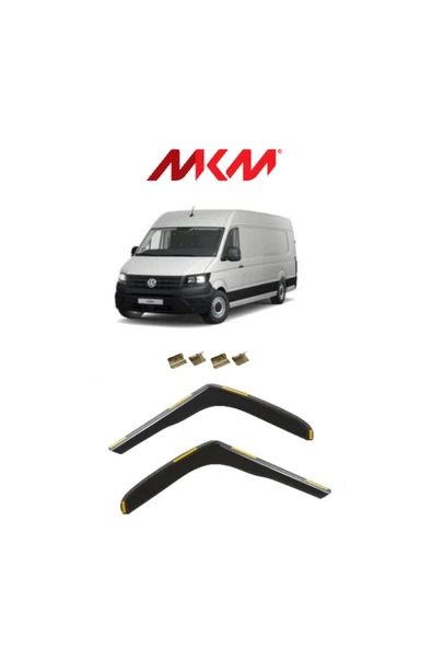 MKM Volkswagen Crafter 2006-2017 Model 2'li İçten Geçme Cam Rüzgarlığı ürün görseli 1