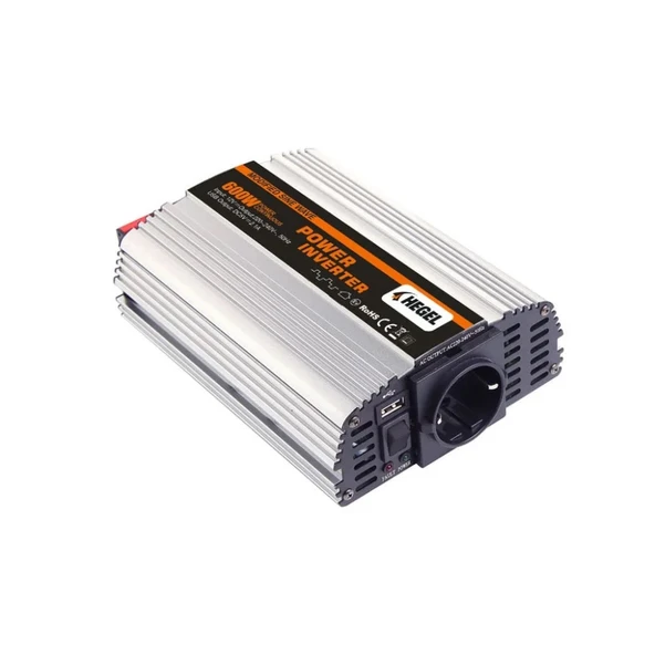 Hegel 600W 12V Modifiye Sinüs Inverter (MS600) ürün görseli