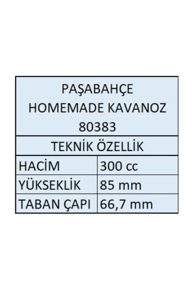 Homemade Kavanoz 300cc - 6 Adet 80383 - 4