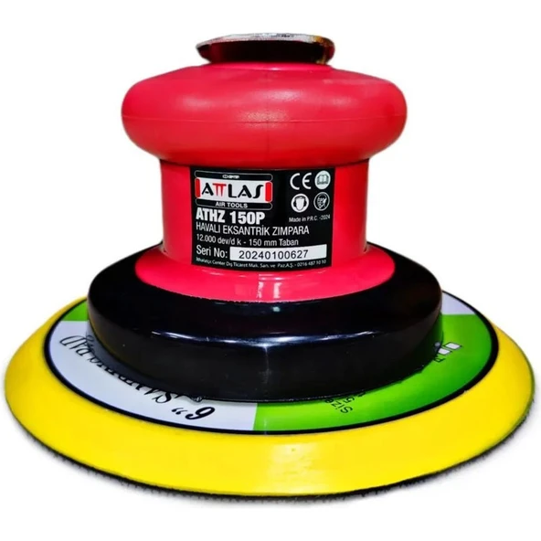 Attlas Attlas ATHZ 150 Havalı Eksantrik Zımpara Makinası - A0501012 - Resim 2