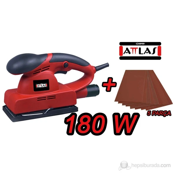 Attlas Attlas ATZ 180 Titreşimli Zımpara 180 W ürün görseli