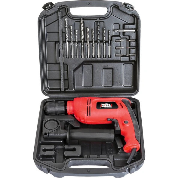 Attlas ATTLAS ATM 810 Darbeli Matkap Seti 16 Parça ürün görseli