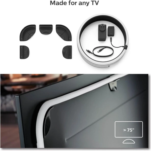 Philips Hue Lightstrip Gradient TV 75" Akıllı LED Şerit - TEŞHİR - 2