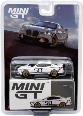 Mini GT BMW 3.0 CSL White 863 BL ürün görseli
