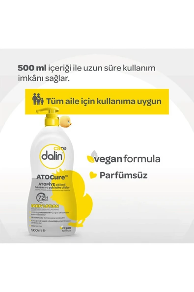 Dalin Care Atocure Vücut Losyonu 500 ml - 2
