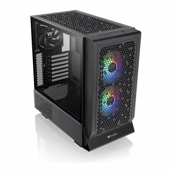 Thermaltake Ceres 330 TG USB 3.2 ARGB eATX Mid Tower Siyah Kasa - Resim 3