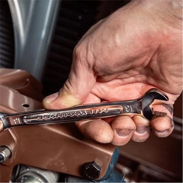 Milwaukee Milwaukee 17 mm Maxbıte Cırcır Kombınasyon Anahtarı T4932471510 - Resim 2