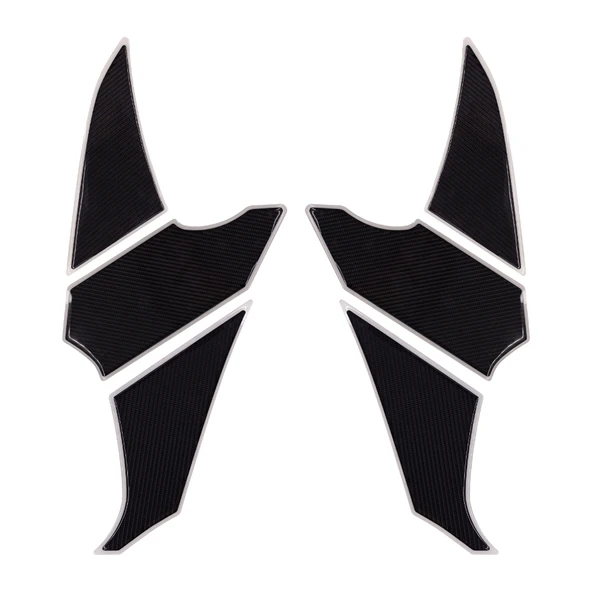 CF-800/MT İLE UYUMLU YAN DEPO KORUMA ULTIMATE 6D KARBON KAYDIRMAZ TANK PAD CFDKS01 - Resim 2