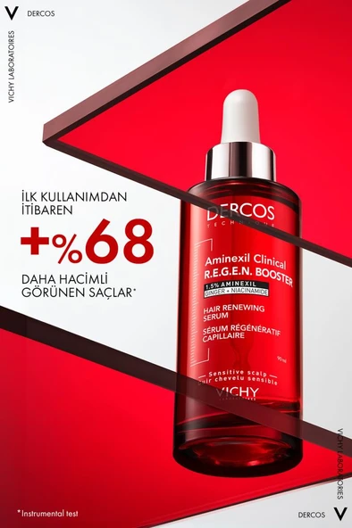 Vichy Aminexil R.E.G.E.N Booster Yenilikçi Saç Dökülmesine Karşı Bakım Serumu 90 ml - 7