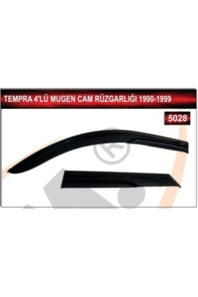 MKM Fiat Tempra 4'lü Mugen Cam Rüzgarlığı 1990 - 1999 ürün görseli