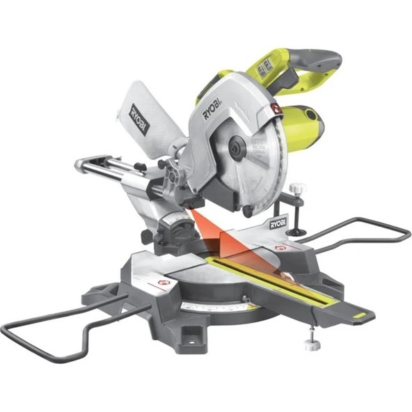 Ryobi RYOBI EMS305RG Kızaklı Gönye Kesme Makinesi Lazerli 2200W 305 mm - 1