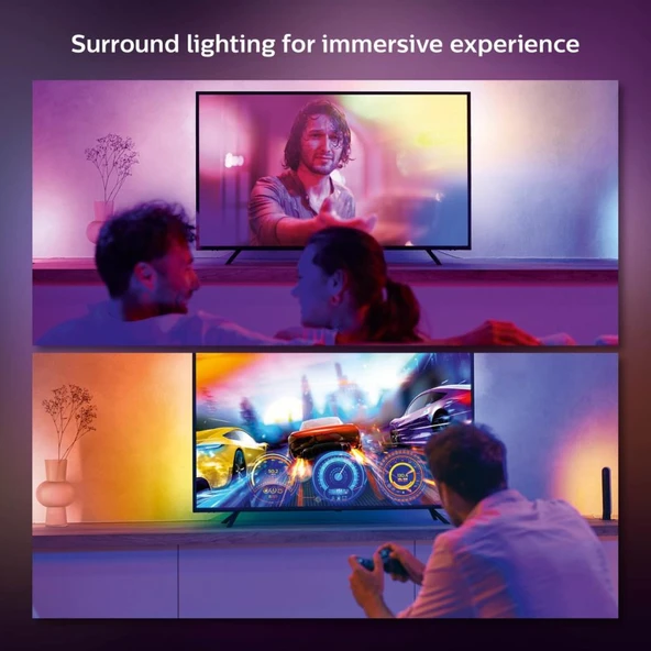 Philips Hue Lightstrip Gradient TV 75" Akıllı LED Şerit - TEŞHİR - 5