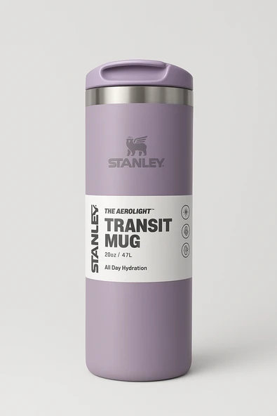 Stanley The AeroLight Transit 0.47 lt Termos Bardak Lila - 1