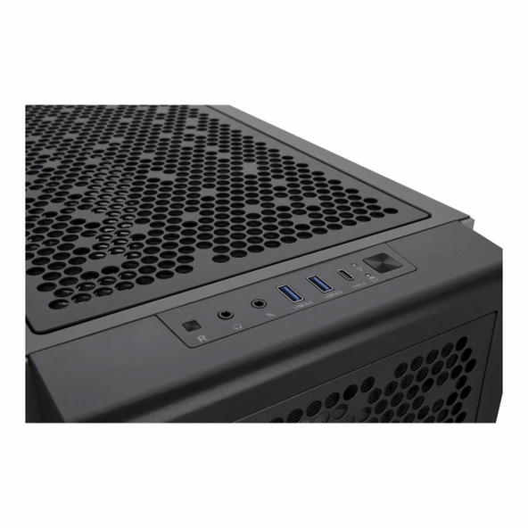 Thermaltake Ceres 300 TG USB 3.2 ARGB ATX Mid Tower Siyah Kasa - Resim 4