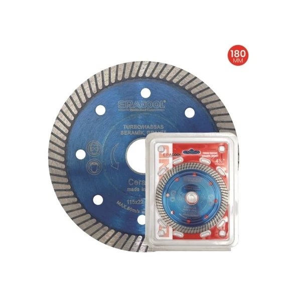 Eratool Eratool Elmas Testere Turbo Hassas İnce 180THİ ERA50085 - Resim 2