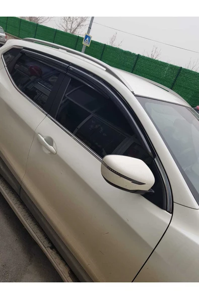 MKM Nissan Qashqai 2007-2020 Model 4'lü Mugen Cam Rüzgarlığı - Resim 3