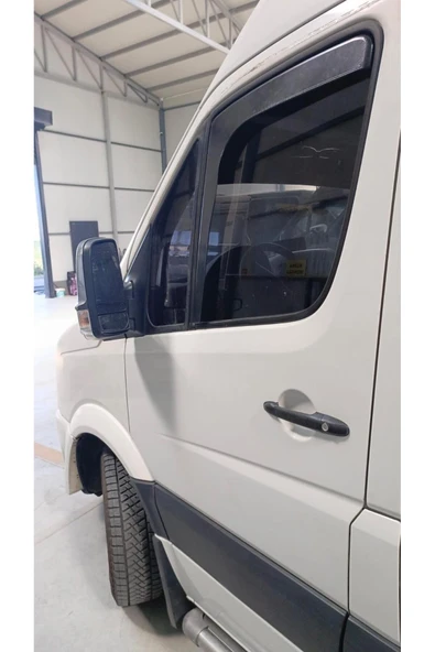 MKM Volkswagen Crafter 2006-2017 Model 2'li İçten Geçme Cam Rüzgarlığı - Resim 2