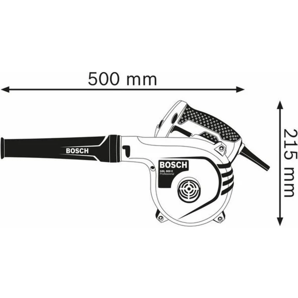 Bosch Bosch Hava Üfleme Körük 820W GBL800E 0601980420 - 2
