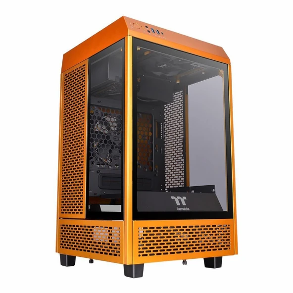 Thermaltake The Tower 100 USB 3.2 mITX Mini Tower Altın Kasa ürün görseli 1