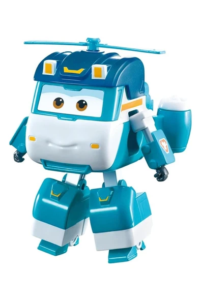 Harika Kanatlar Dönüşen Shine 12 cm Lisanslı Oyuncak – Dönüşebilen Temizlik Helikopteri