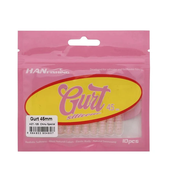 Hanfish Gurt 4.5cm LRF Silikon Yem - Resim 5