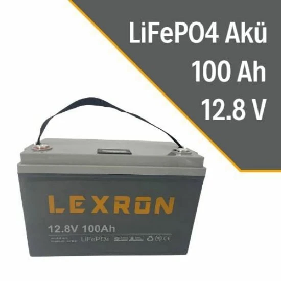 Lexron 100Ah 12.8V Lityum Akü ürün görseli