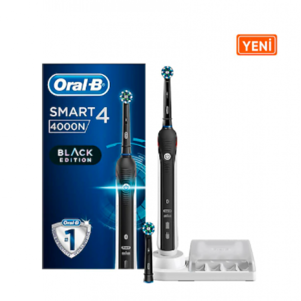 Oral-B Smart 4 4000N Black Edition Şarjlı Diş Fırçası