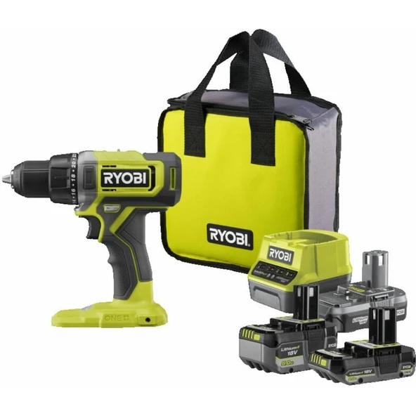 Ryobi Ryobi RDD18-2C52S 18V Akülü Darbesiz Matkap ürün görseli