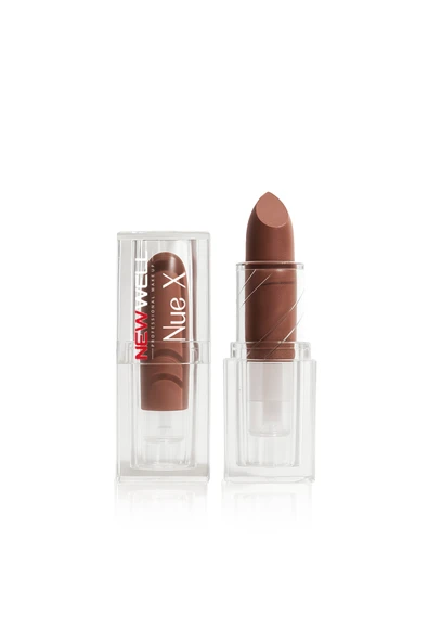 Nue X Silkly Matte Lipstick Nude Kahve 04 - 6