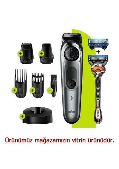 Braun BT7240 Gillette Fusion5 ProGlide Saç ve Sakal Şekillendirici