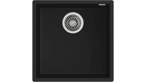 TEKA SQUARE 40.40 TEZGAH ALTI SİYAH GRANİT EVYE ürün görseli