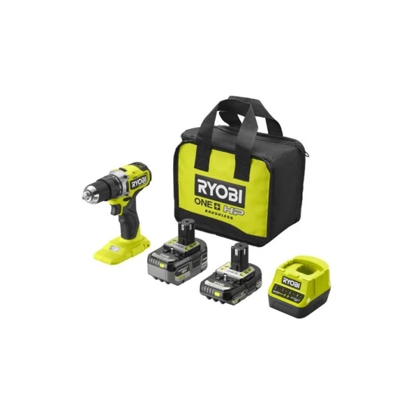 Ryobi Ryobi RPD18C-242S One+ Kömürsüz Akülü Darbeli Matkap - 1